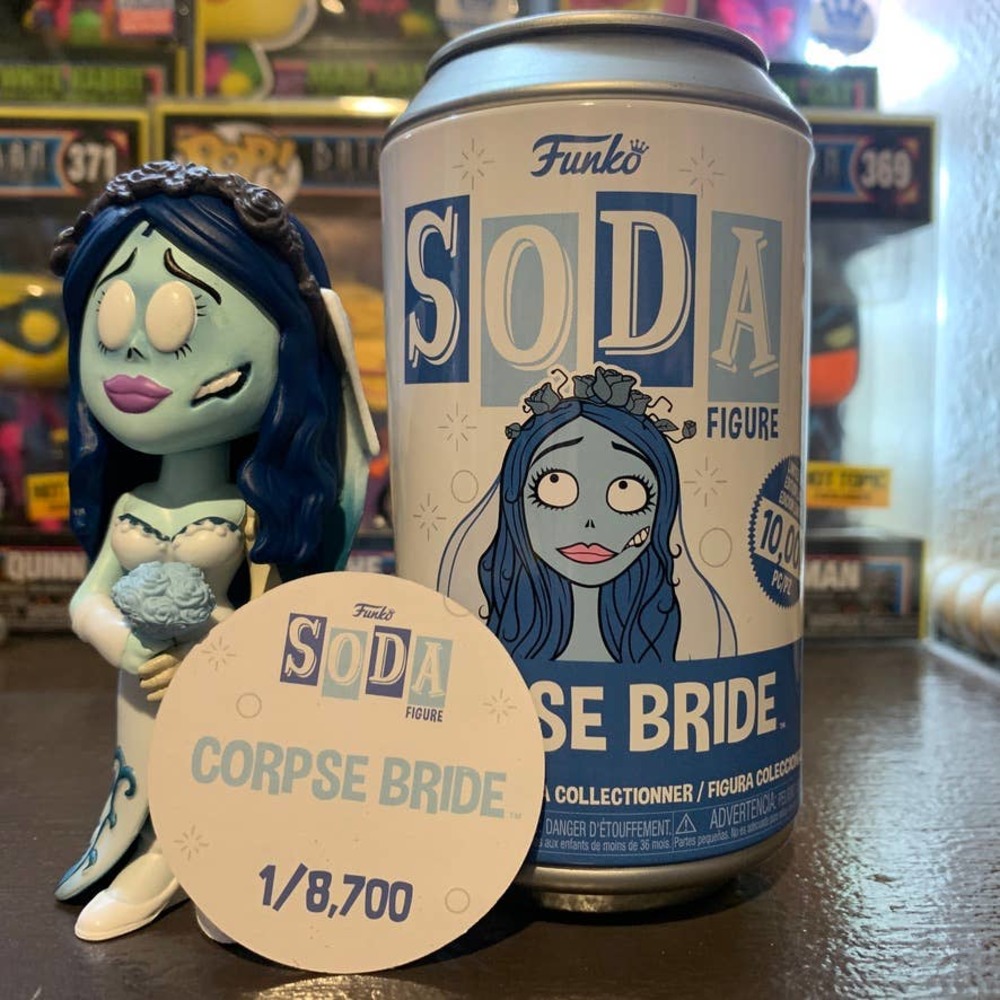 Funko Soda : LE 8400 Corpse Bride Tim Burton Disney Non Chase